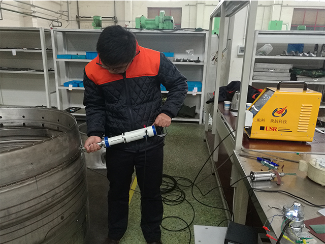 超聲波消除航空發動機焊接應力